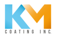 KM Coating Inc coupon code