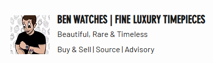 Ben Watches coupon code