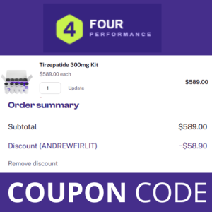 Four Performance Peptides Coupon